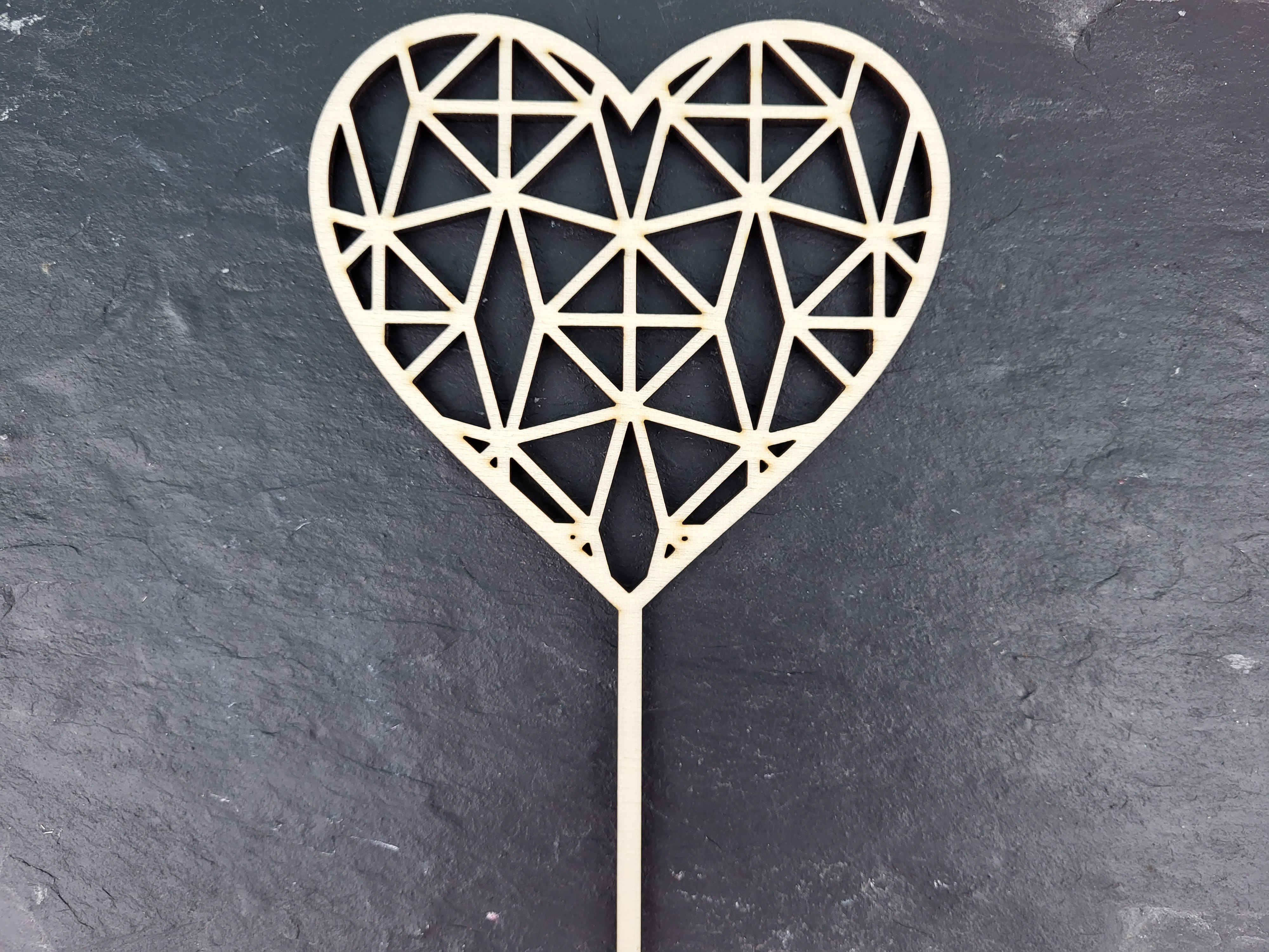 Cake Topper Herz