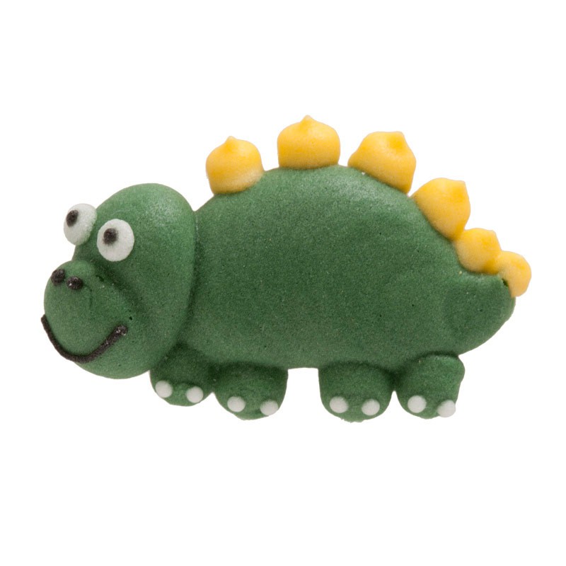 Zuckerdeko Dinos – Essbare Dinosaurier Tortendeko aus Zucker für Kuchen & Cupcakes