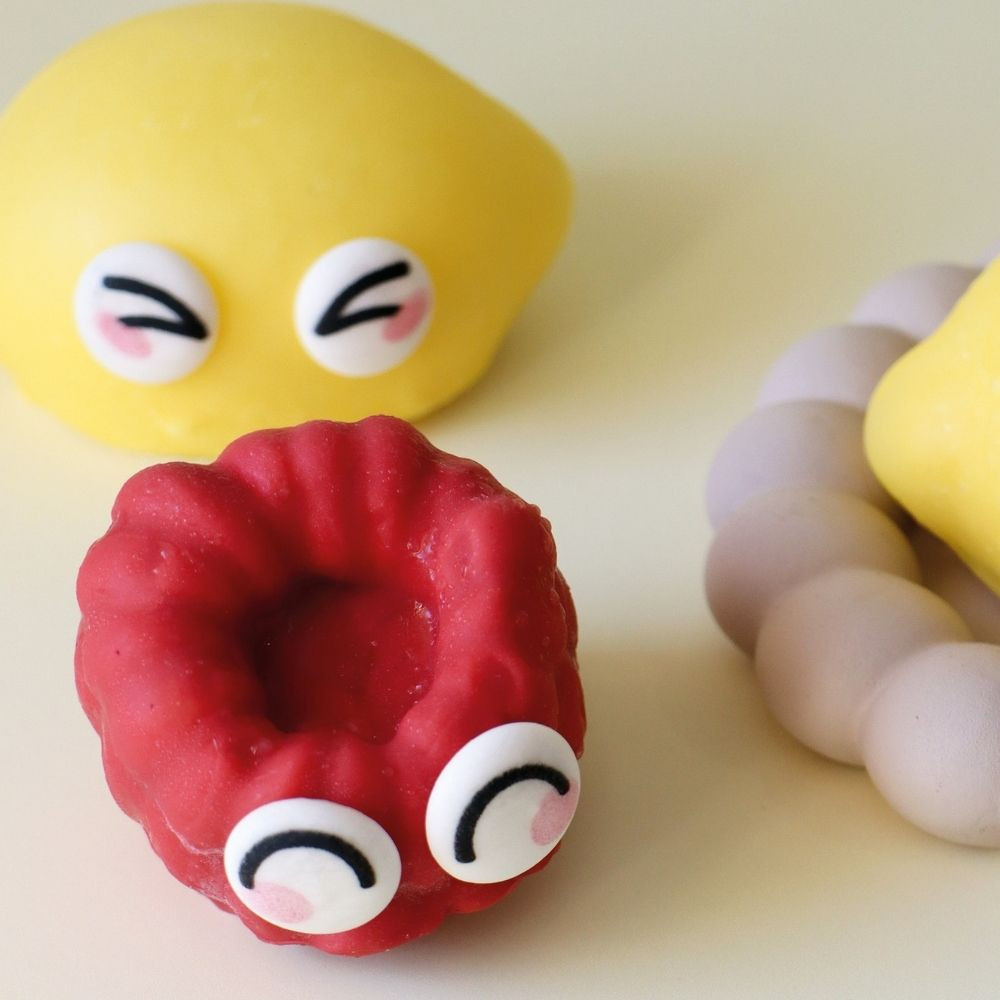 Kawaii Zuckeraugen 24 Stück – essbare Tortendeko