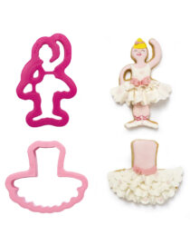 Ausstecher-Set Ballerina und Tutu (2-teilig)