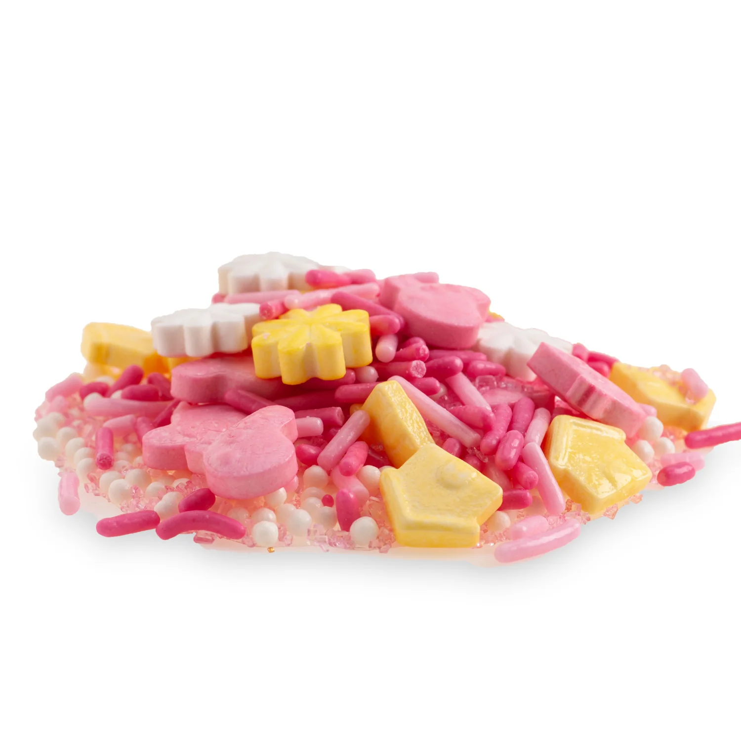 Peppa Pig Streusel Mix 70 g – 3-fach Zuckerdekor für Torten & Cupcakes