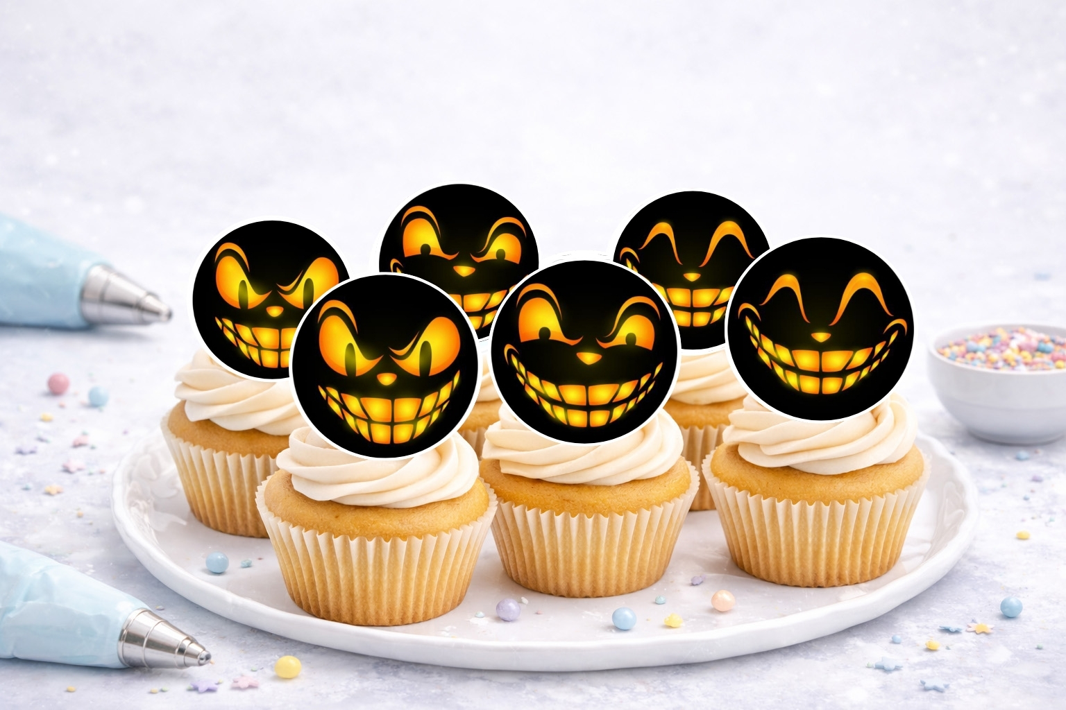 Muffinaufleger Halloween