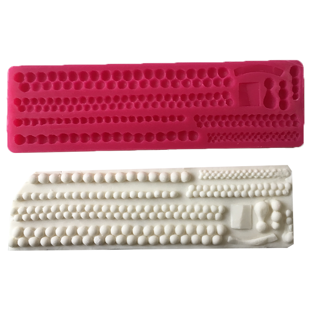 Silikonform Perlenkette / Halskette / Rosenkranz