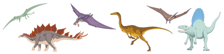 Tortenband Dinos